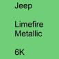 Preview: Jeep, Limefire Metallic, 6K.